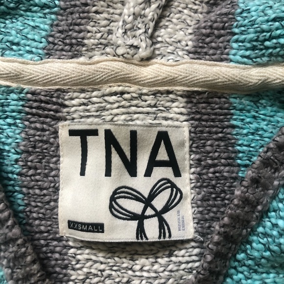 TNA Knitted Hoodie - Picture 3 of 4